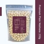 MADHUWAN PREMIUM PLAIN MAKHANA | NATURAL FOX NUTS | HEALTHY | MITHILA BIHAR 1KG Fox Nut (4 x 250 g)