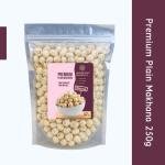 MADHUWAN PREMIUM PLAIN MAKHANA | NATURAL FOX NUTS | HEALTHY | MITHILA BIHAR 1KG Fox Nut (4 x 250 g)